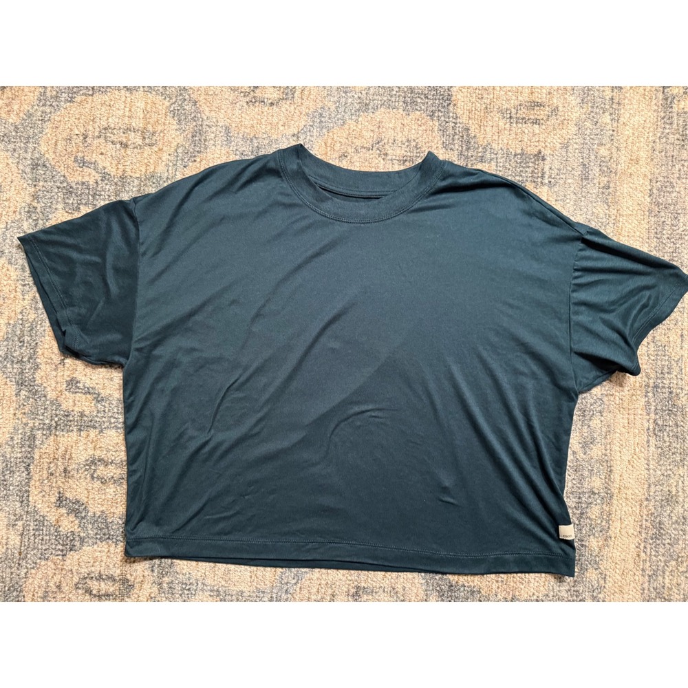 Vuori Energy Tee Teal Size Medium Excellent Condition